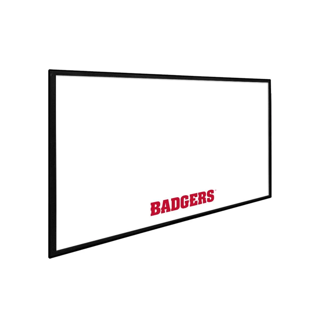 Wisconsin Badgers: Framed Dry Erase Board