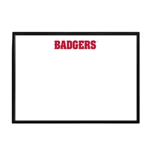 Wisconsin Badgers: Framed Dry Erase Board