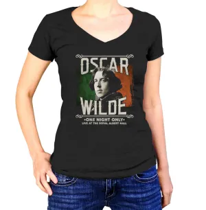 Women's Oscar Wilde Live Tour Vneck T-Shirt