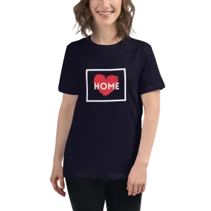 WYOMING IS HOME Women's Relaxed T-Shirt