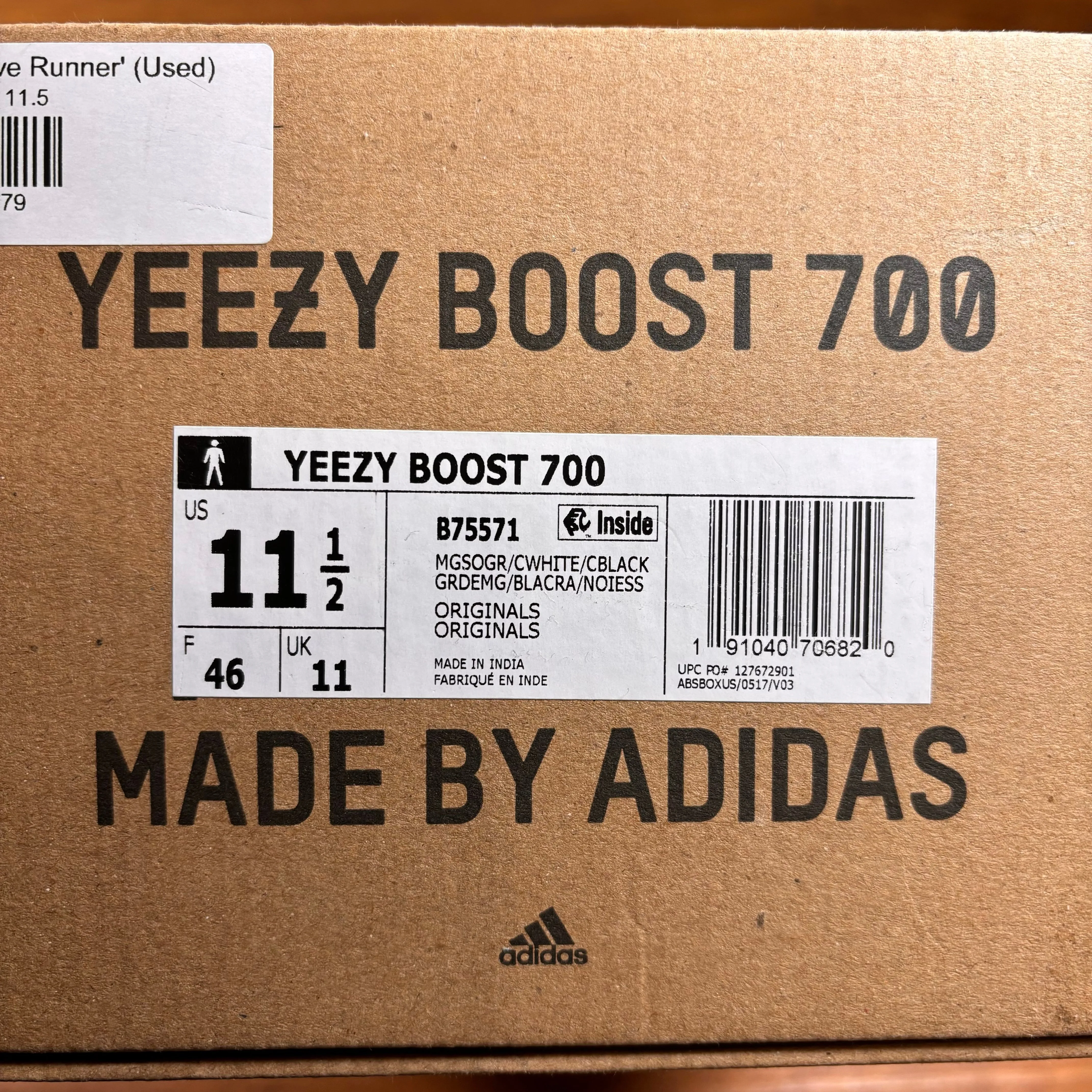 Yeezy Boost 700 'Wave Runner' (Used)