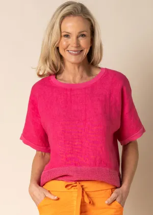 Yenny Top in Raspberry Sorbet