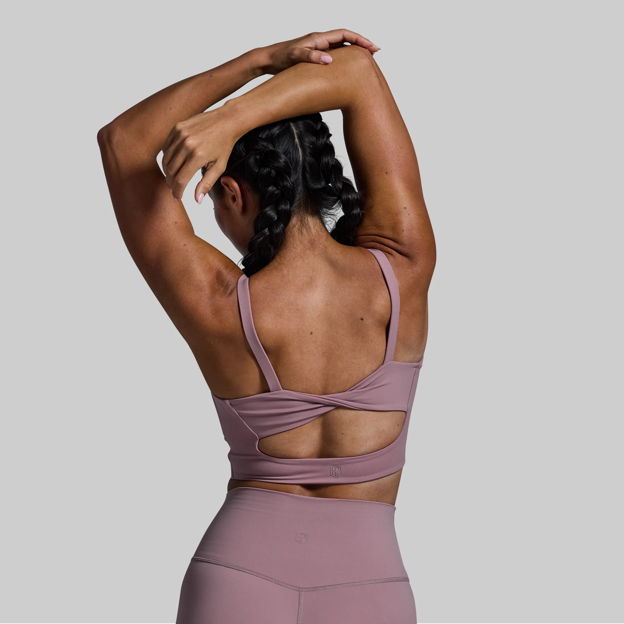 Your Go To Sports Bra (Antique Mauve)