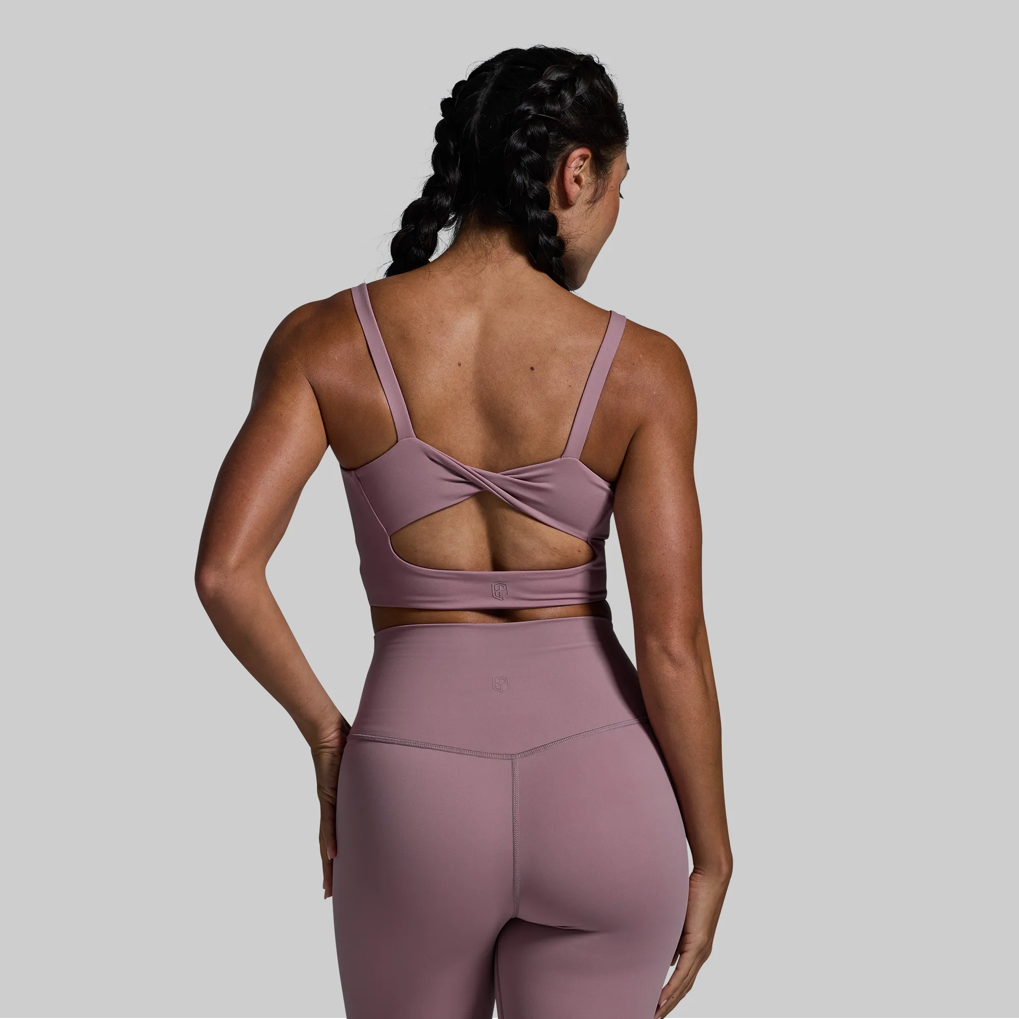 Your Go To Sports Bra (Antique Mauve)