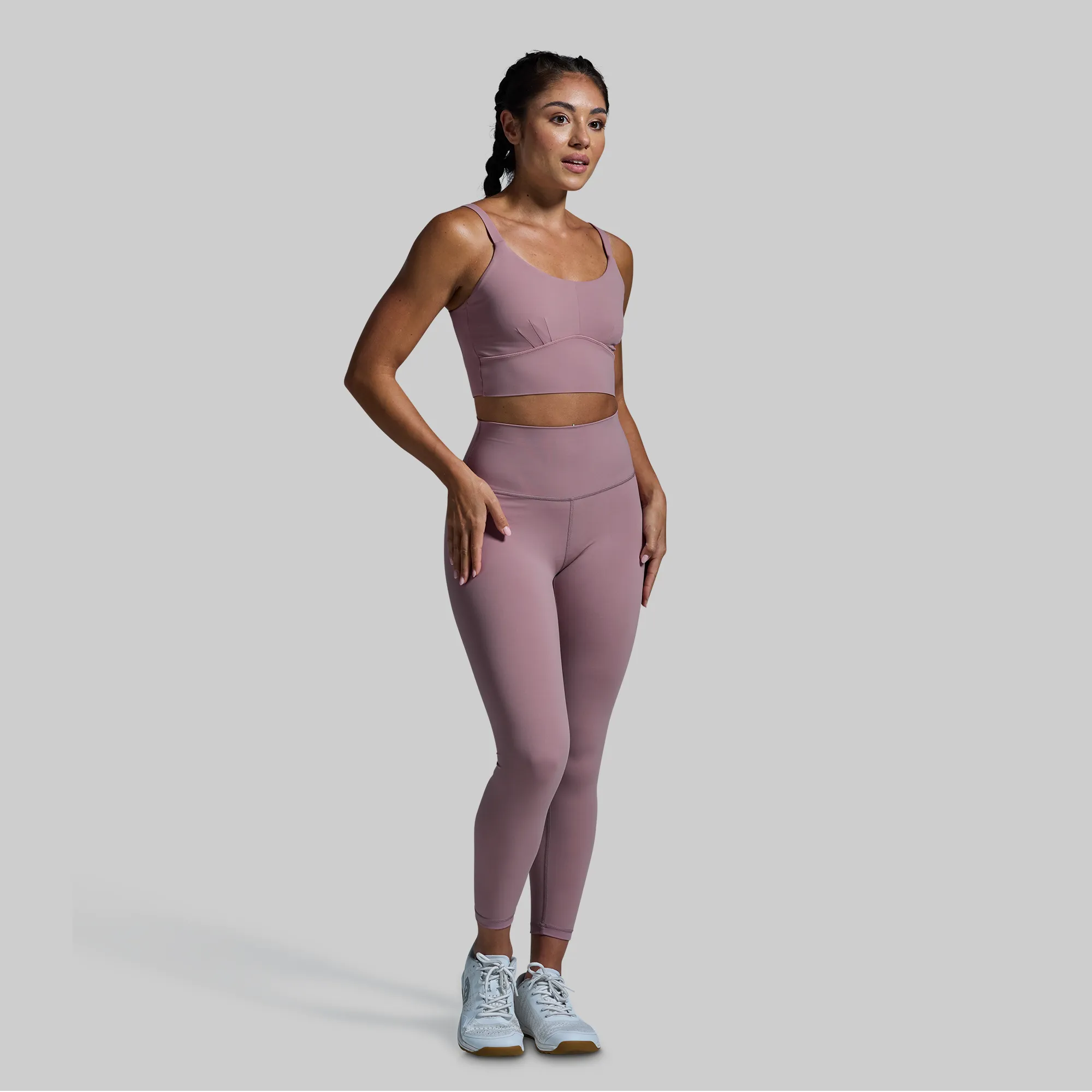 Your Go To Sports Bra (Antique Mauve)