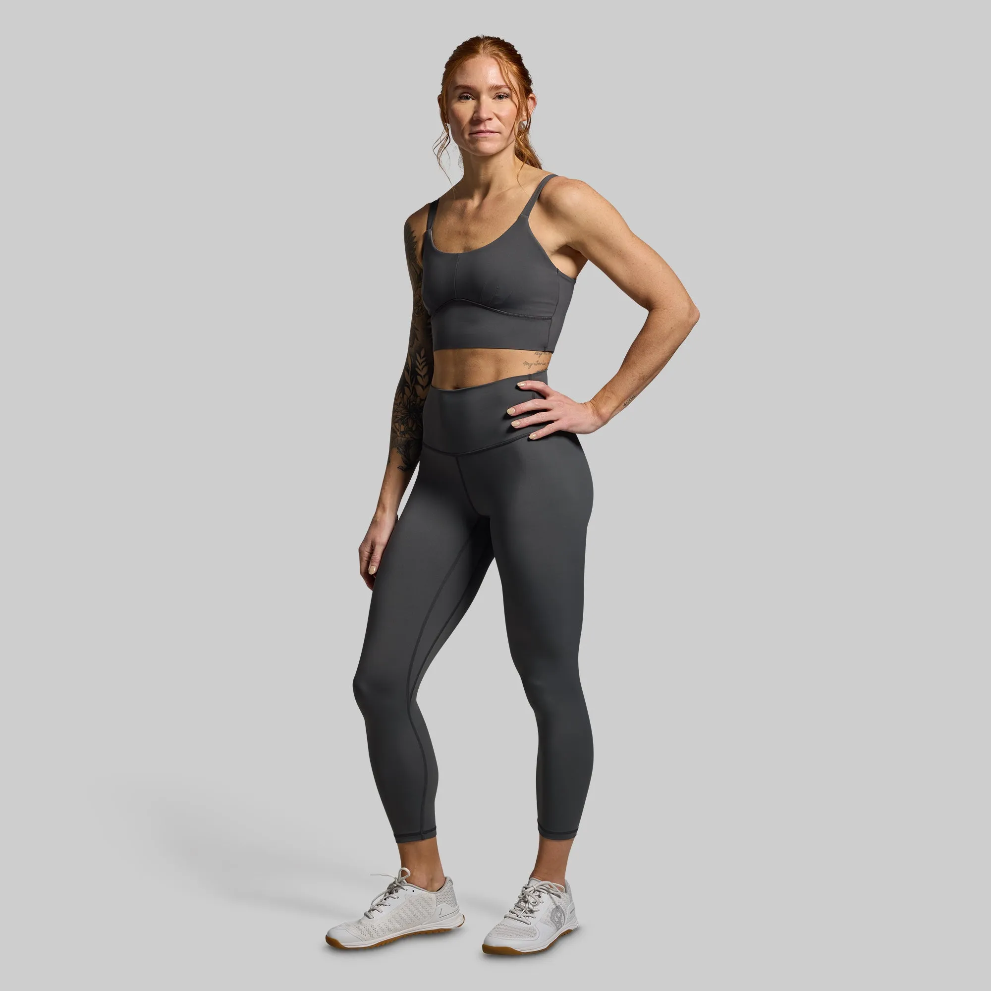 Your Go To Sports Bra (Gunmetal)