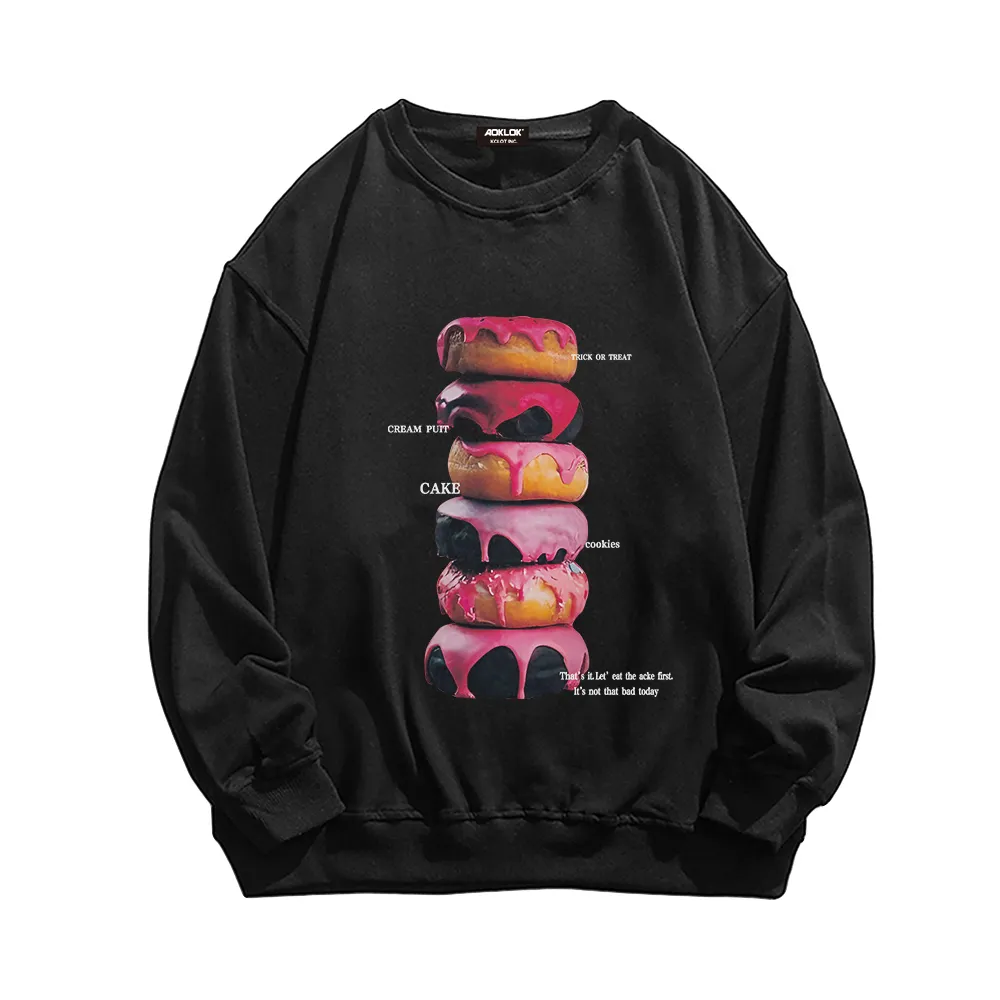 Yummy Donuts Cotton Sweatshirt